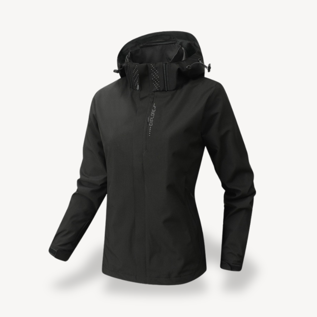 Ladies Lightweight Waterproof Hiking Coat - OutfitLondon