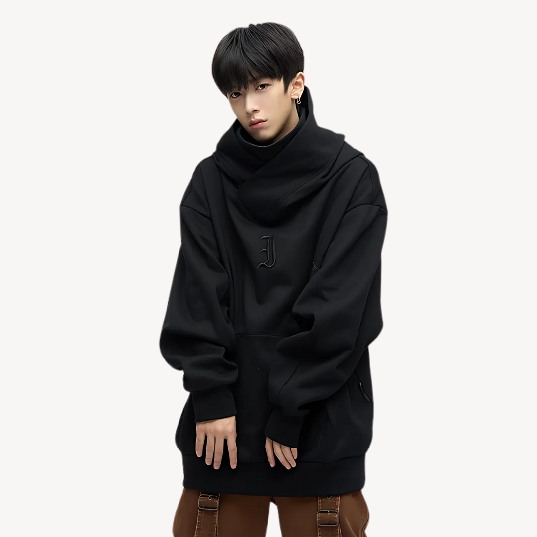 Large Comfortable Mens Hooded Sweatshirt