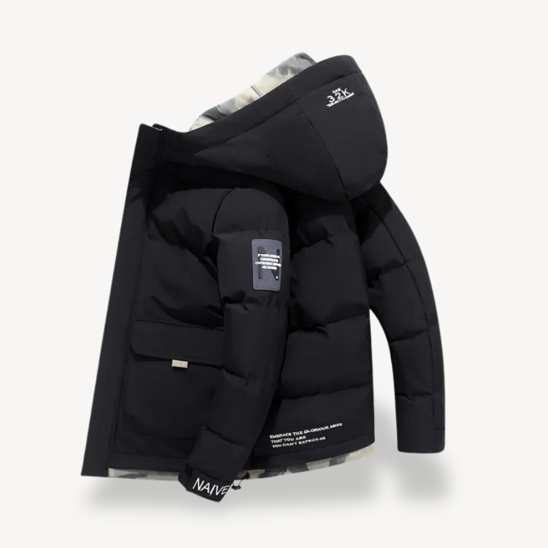 Warm Men's Down Winter Parka Coat