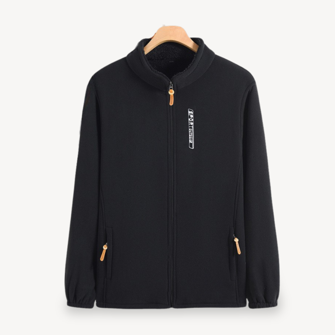 Warm Mens Fleece Zip Up Jacket