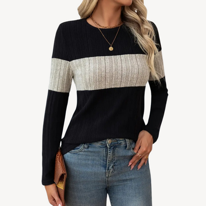 Classic Women's Horizontal Stripe Shirt - OutfitLondon