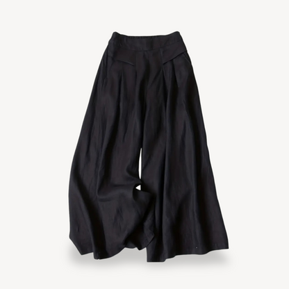 Loose Fit Linen Women's Pants