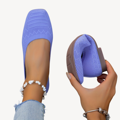 Comfortable Wide Toe Women's Flat Shoes