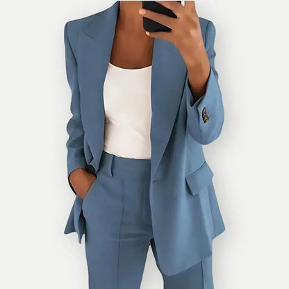 Ladies Formal Business Pantsuit Set