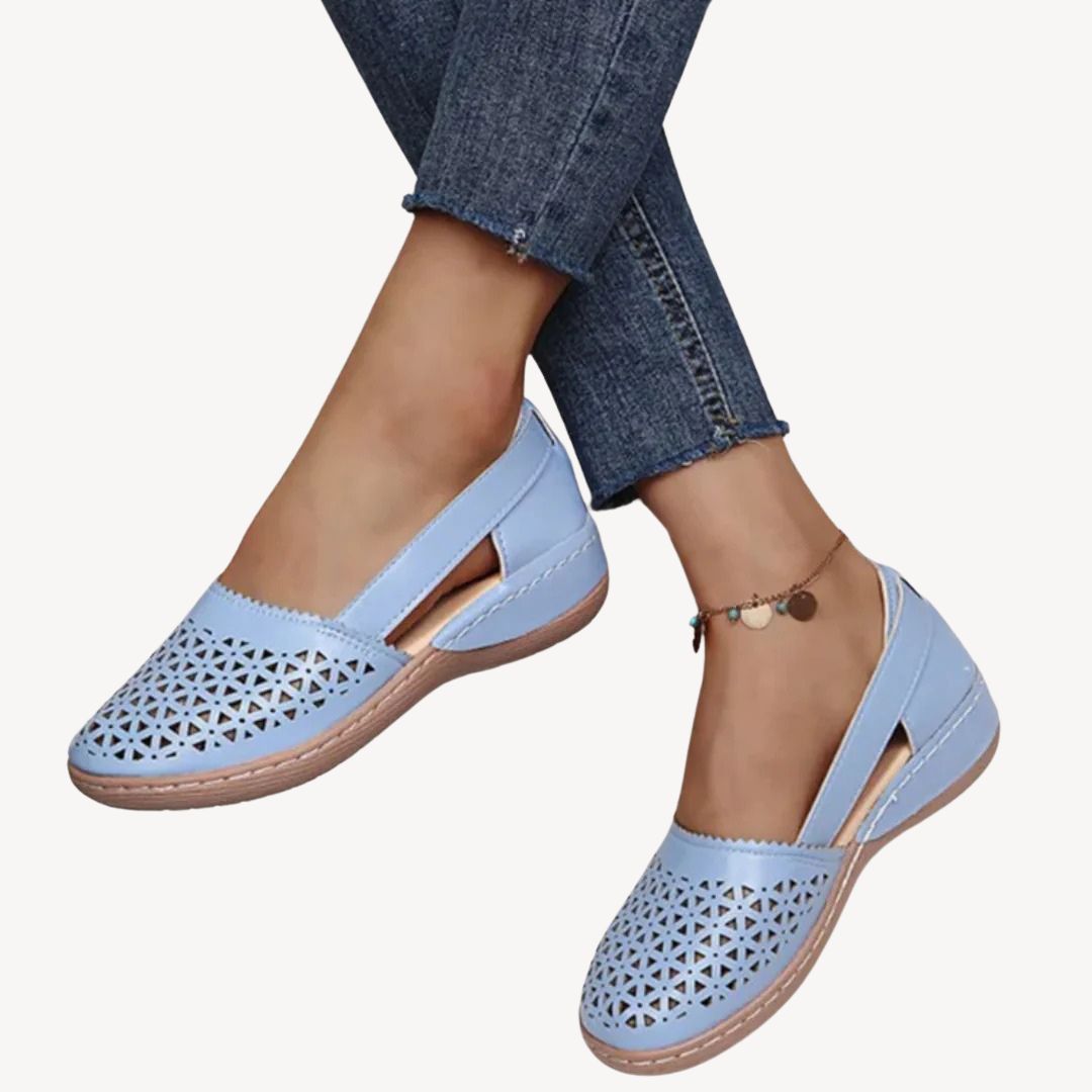 Comfortable Perforated Arch Support Sandals for Women