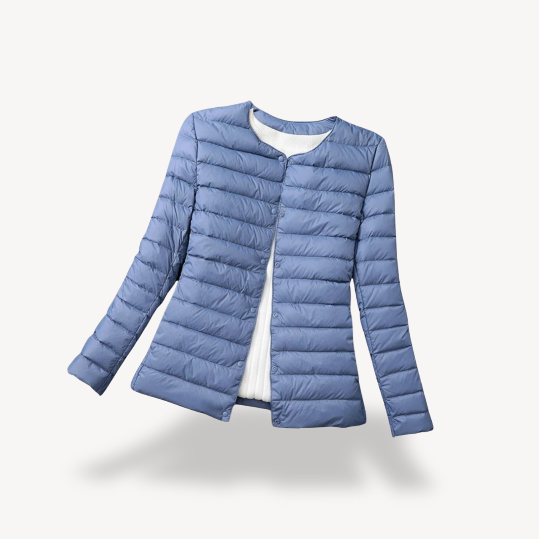 Ladies Slim Fit Down Filled Coat