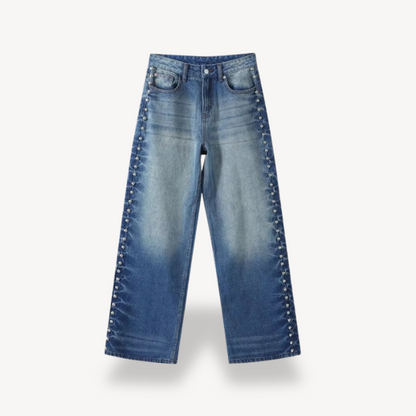 Ladies' Embellished Flare Jeans