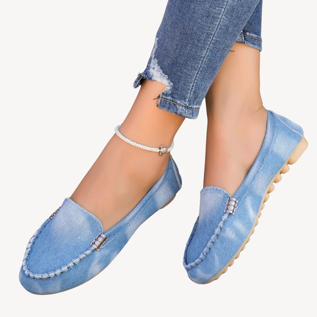 Comfortable Womens Genuine Leather Flat Shoes