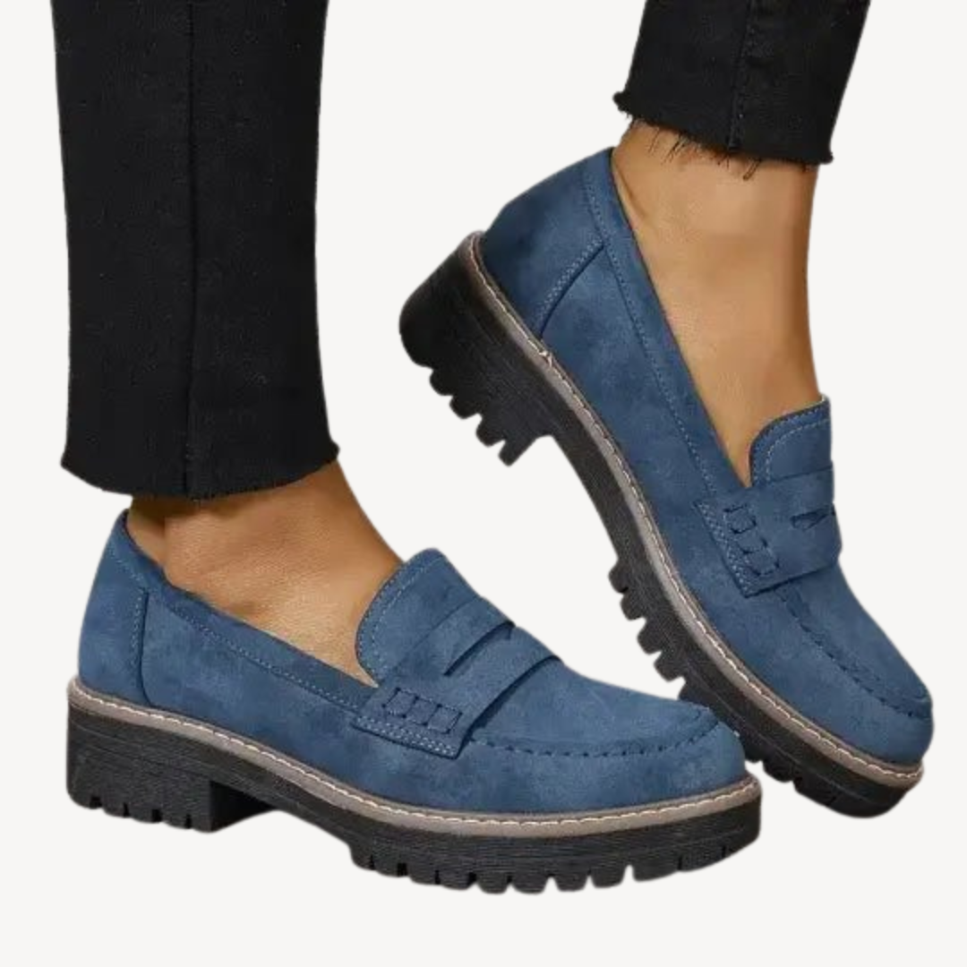 Comfortable Thick Sole Women's Loafers
