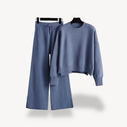 Ladies Cozy Jumper and Trousers Set