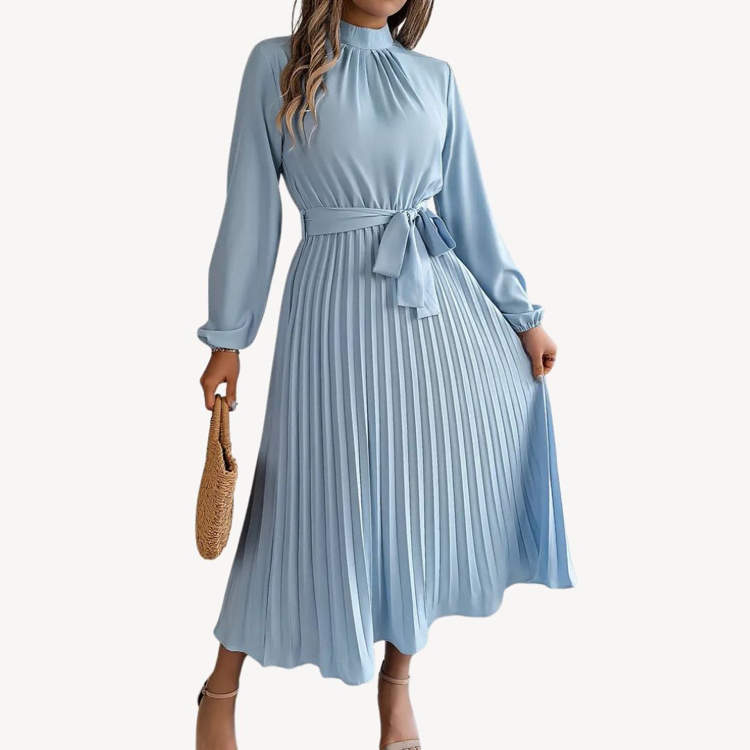 Flowy Knee Length Women's Dress
