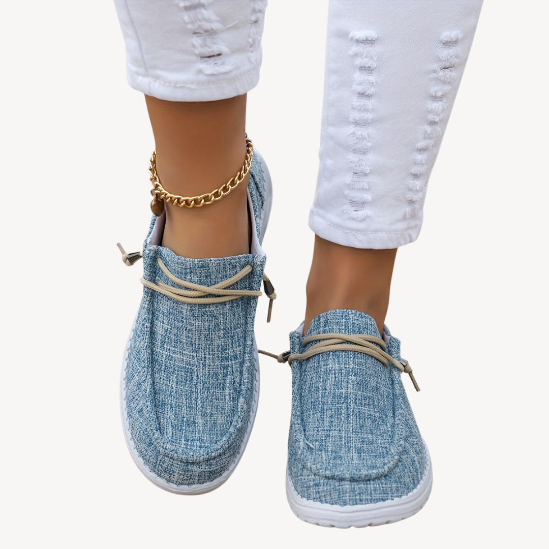 Comfortable Casual Canvas Sneakers - OutfitLondon