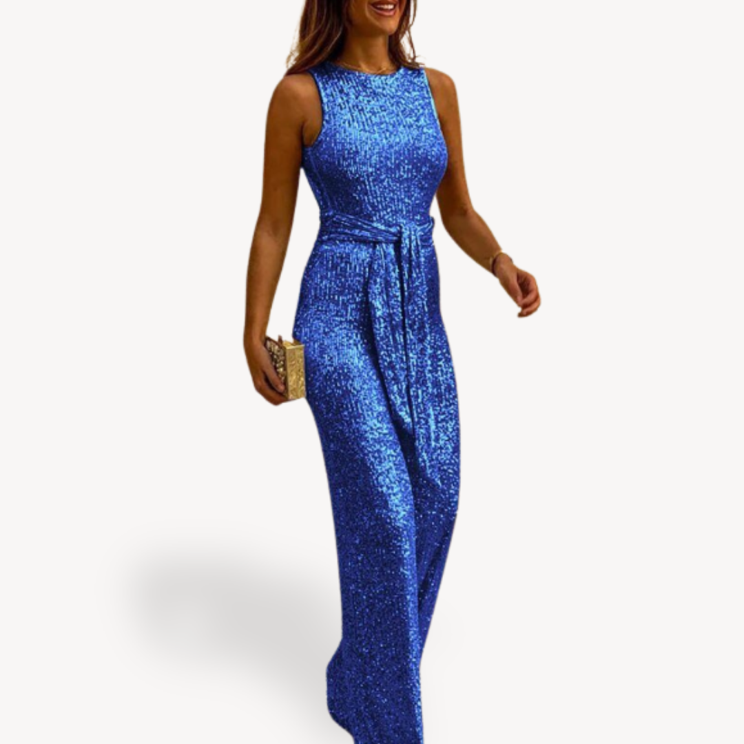 Glittering Formal Maxi Dress for Women
