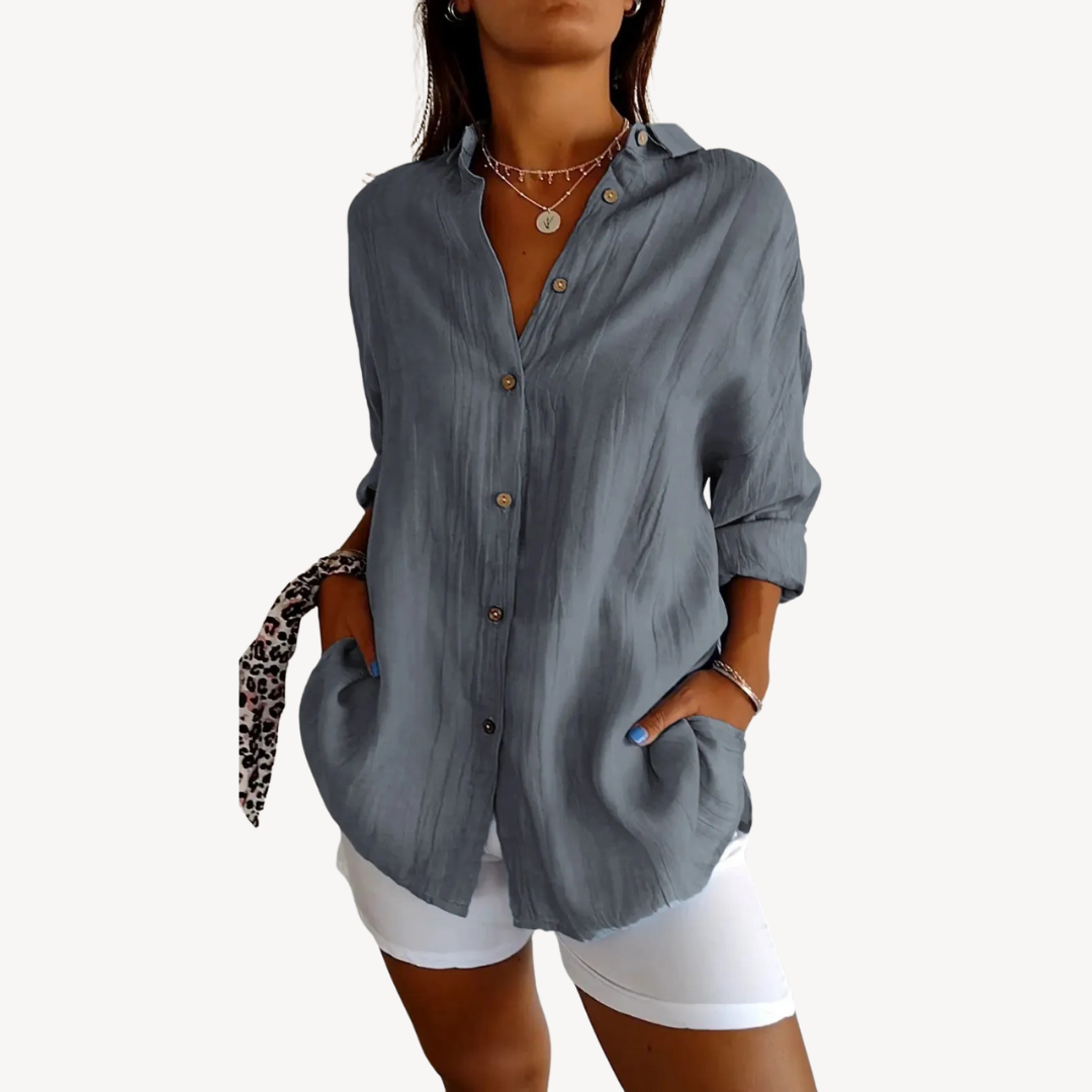 Classic Ladies Breathable Casual Shirt