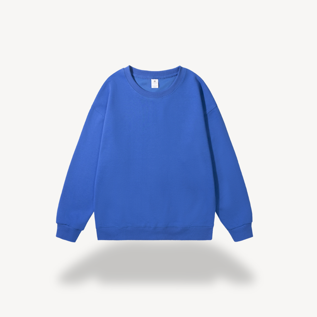 Soft Casual Fleece Pullover Sweatshirt