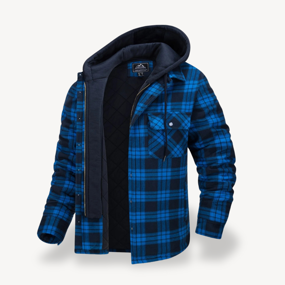 Warm Waterproof Men's Padded Coat - OutfitLondon
