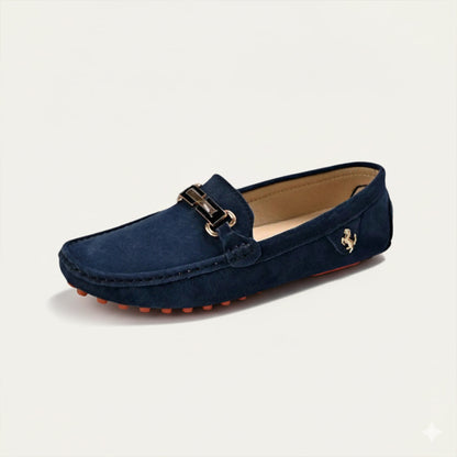 Luxury Suede Slip On Dress Loafers