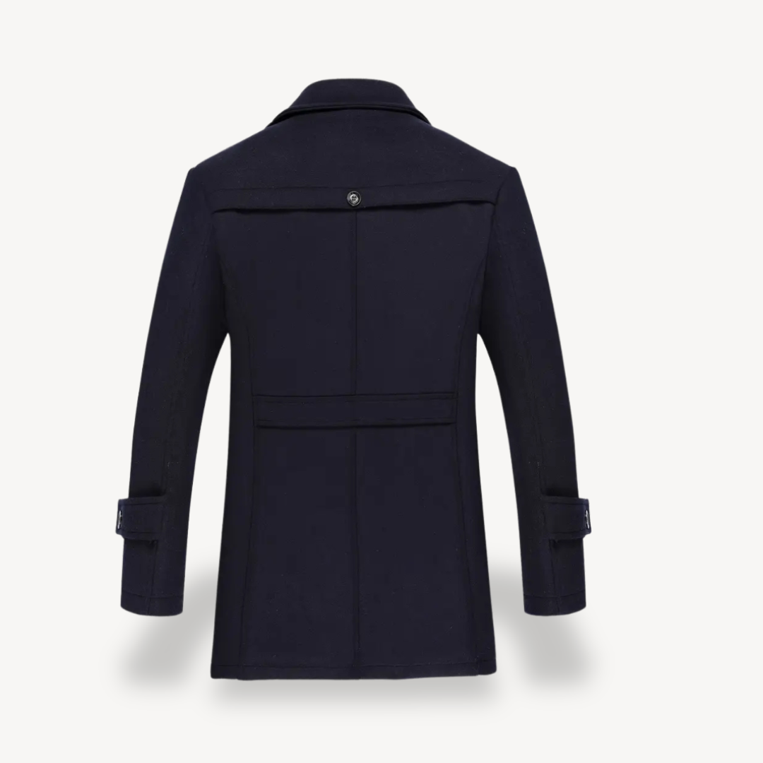 Warm Mens Woolen Overcoat