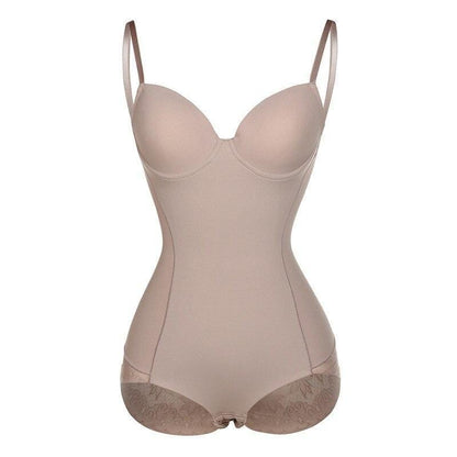 Women's Fit Shapewear Bodysuit | Lace Trim Bodysuit