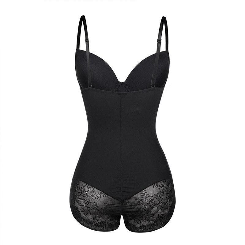 Women's Fit Shapewear Bodysuit | Lace Trim Bodysuit