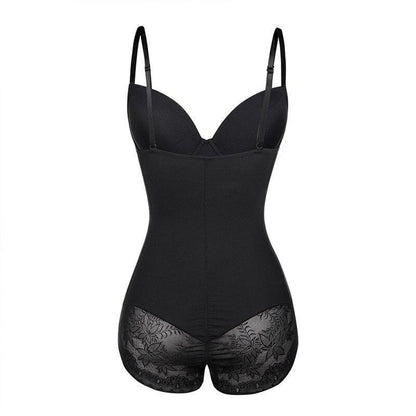 Women's Fit Shapewear Bodysuit | Lace Trim Bodysuit