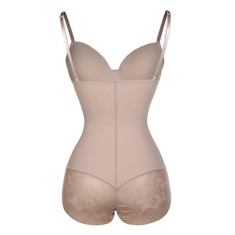 Women's Fit Shapewear Bodysuit | Lace Trim Bodysuit