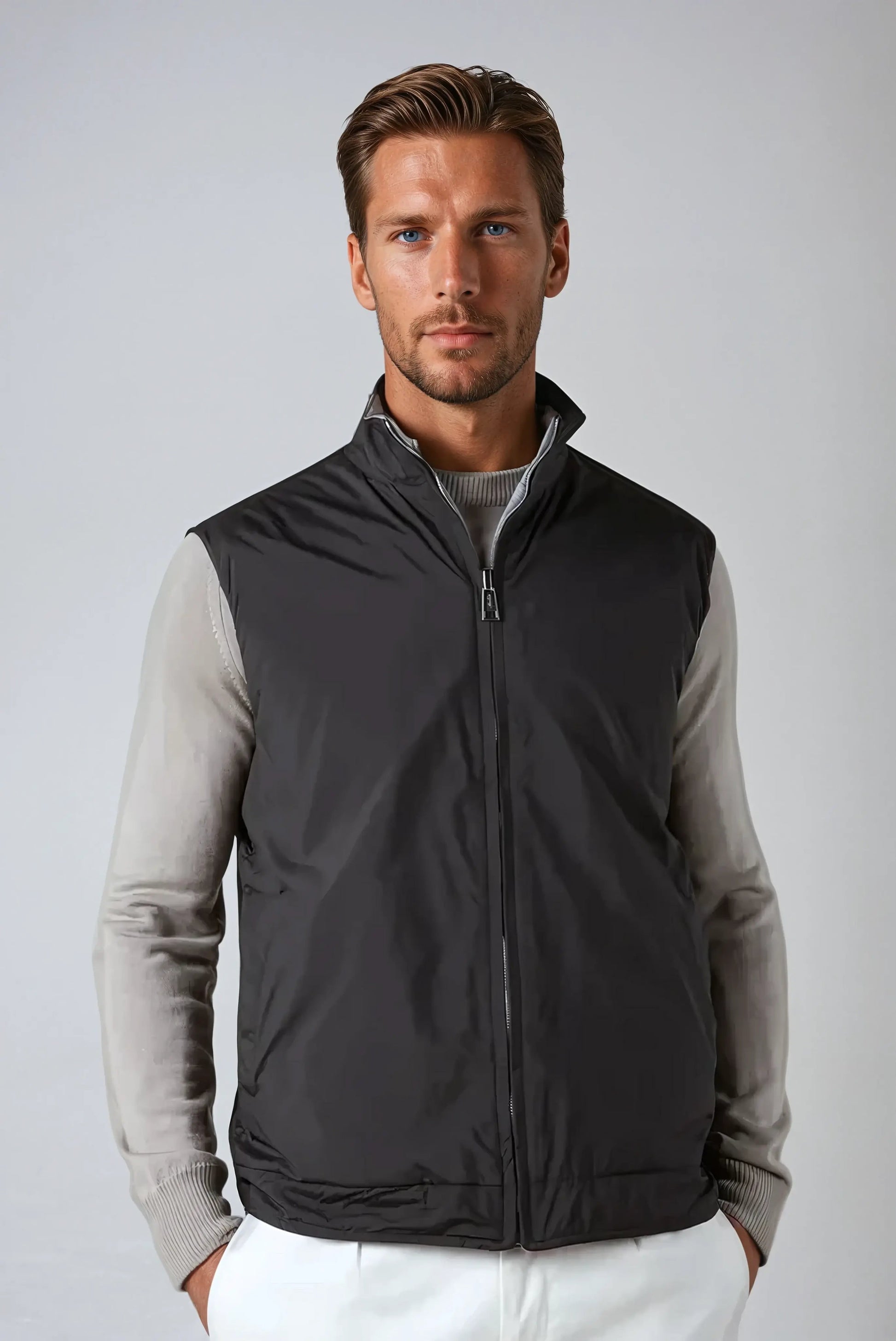 Timeless Reversible Puffer Vest Jacket - OutfitLondon