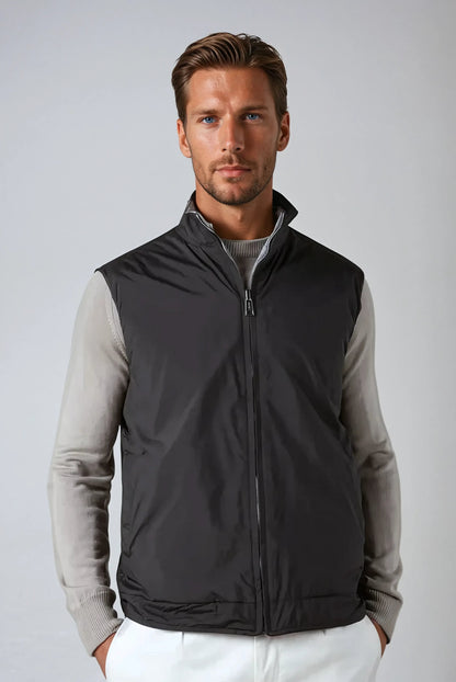 Timeless Reversible Puffer Vest Jacket