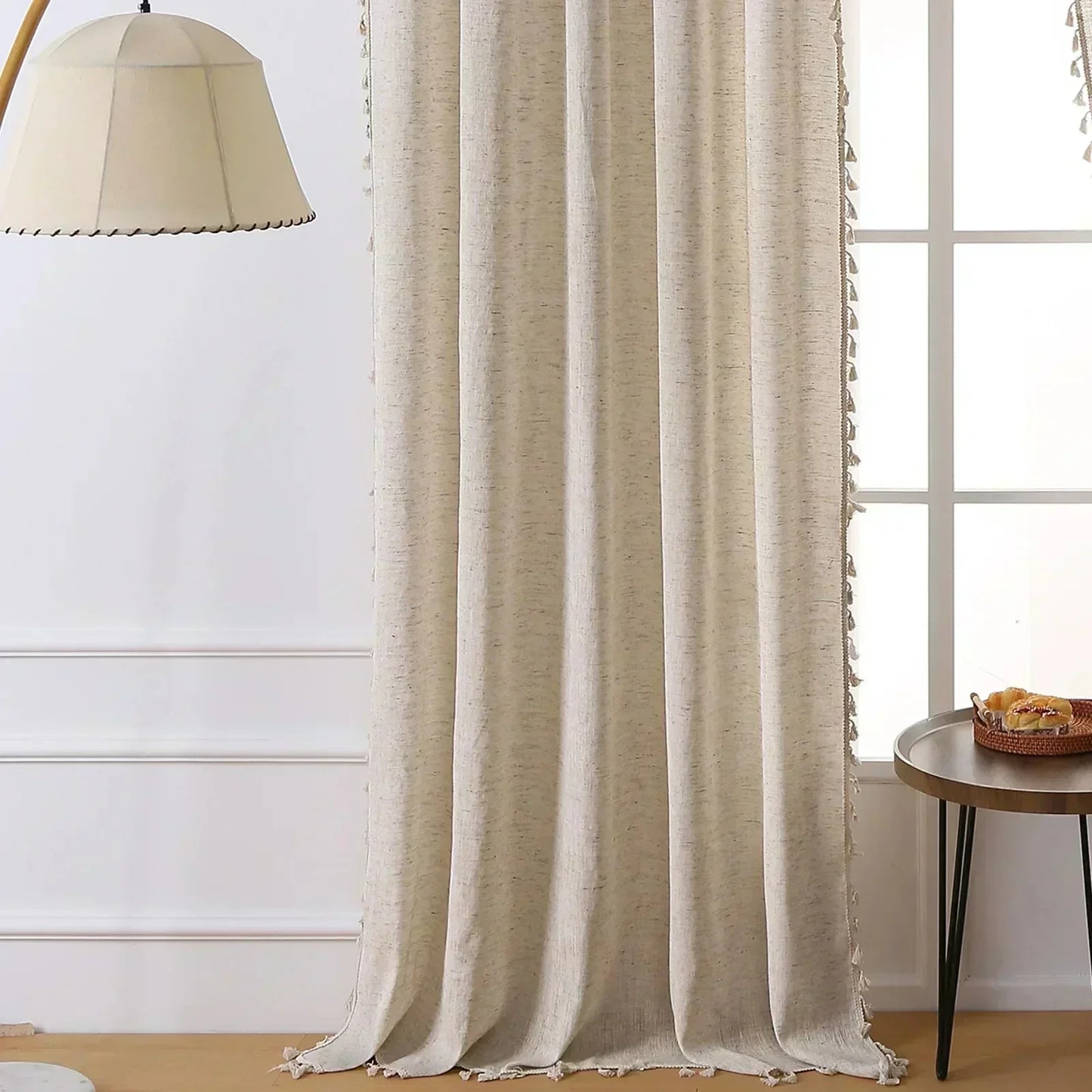 Thin Airy Window Curtain For Soft Daylight