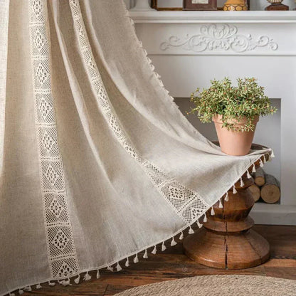 Thin Airy Window Curtain For Soft Daylight