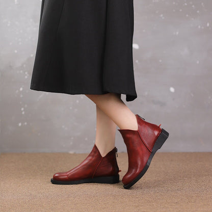 Warm Waterproof Leather Moccasin Shoes