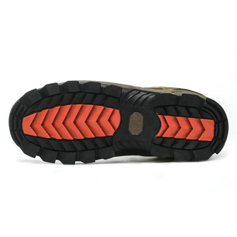 Waterproof Brown Trekking Hiking Boots