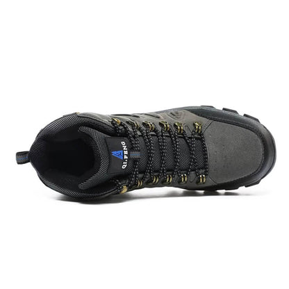 Waterproof Hiking Boots Green Insulated Outdoor Shoes