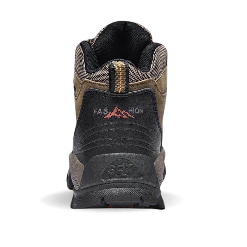 Waterproof Hiking Boots Green Insulated Outdoor Shoes