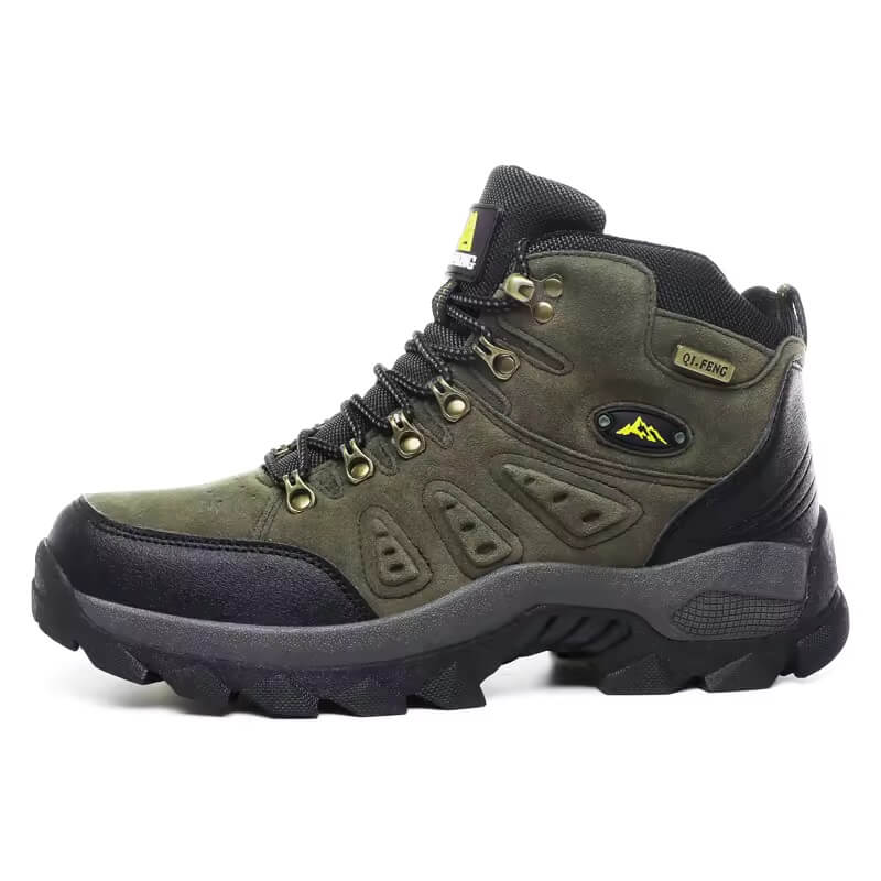 Waterproof Green Hiking Boots