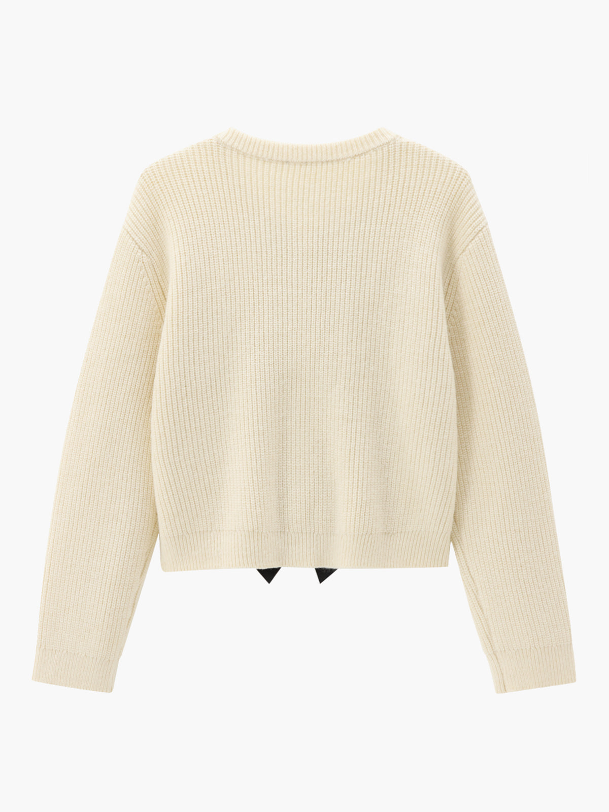 Chic Ribbed Fit Women's Sweater