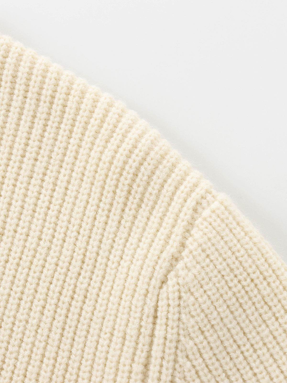 Chic Ribbed Fit Women's Sweater