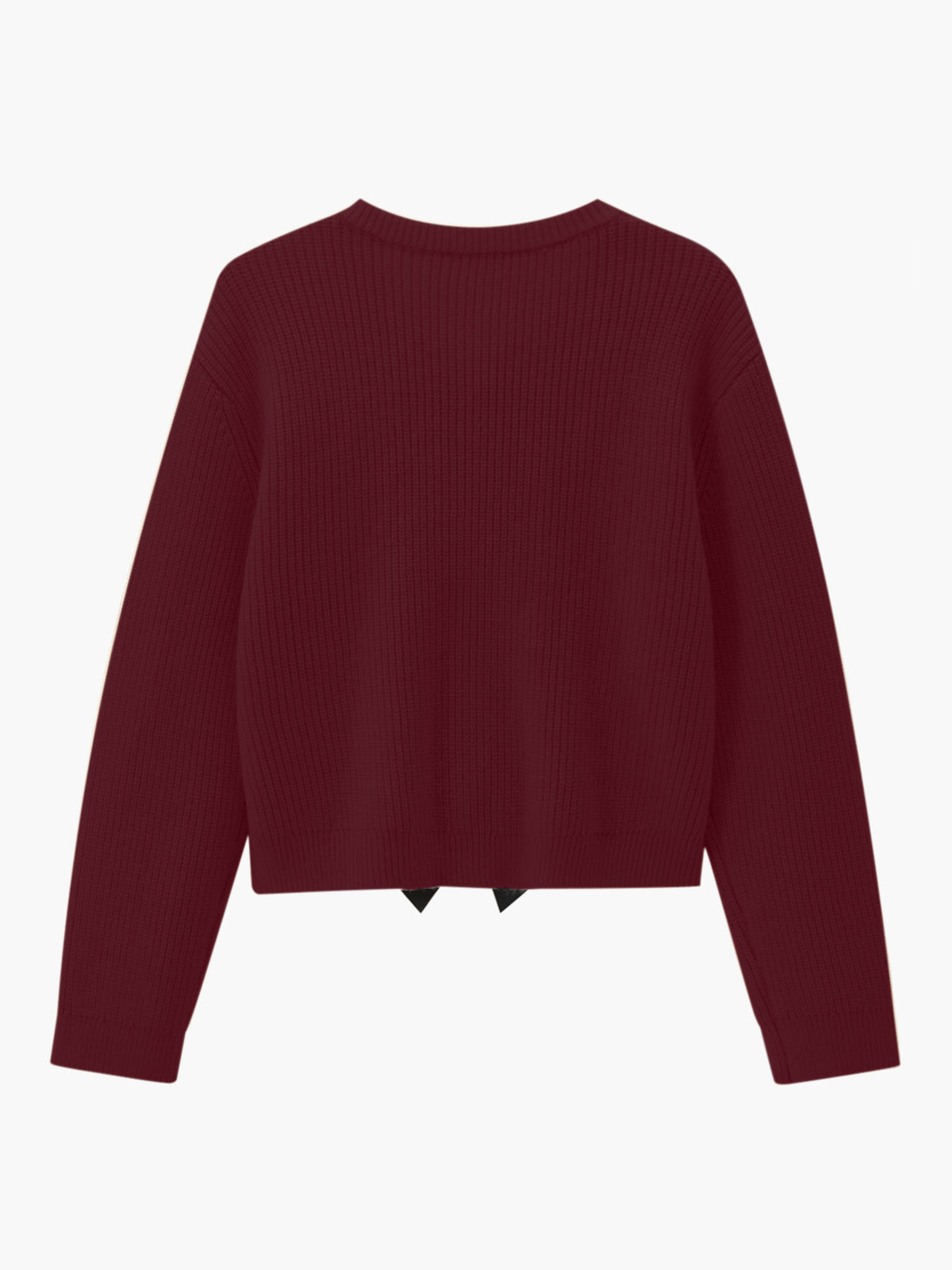 Chic Ribbed Fit Women's Sweater