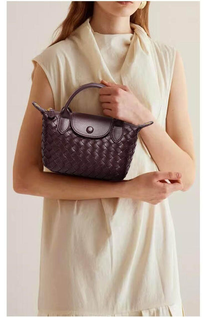 Woven Small Crossbody Bag