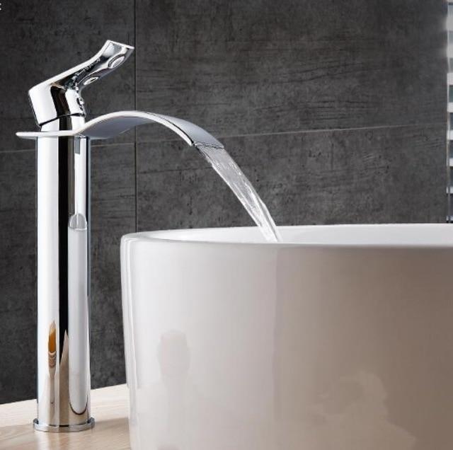 Stylish Gold Tone Single Handle Kitchen Faucet
