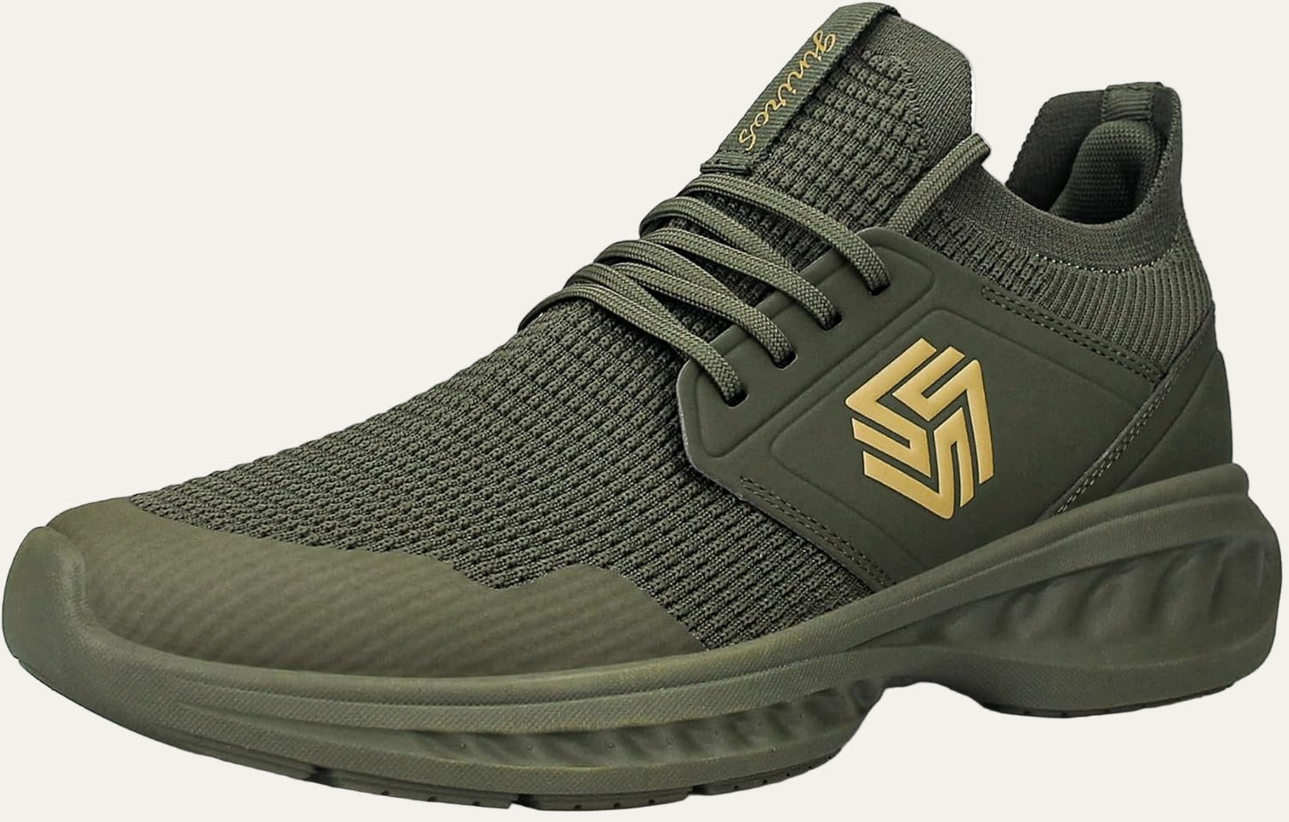Men's Breathable Mesh Athletic Sneaker with Padded Insole