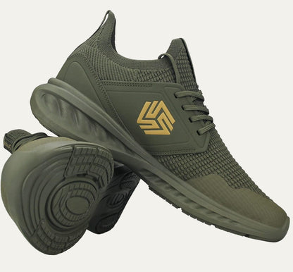 Men's Breathable Mesh Athletic Sneaker with Padded Insole