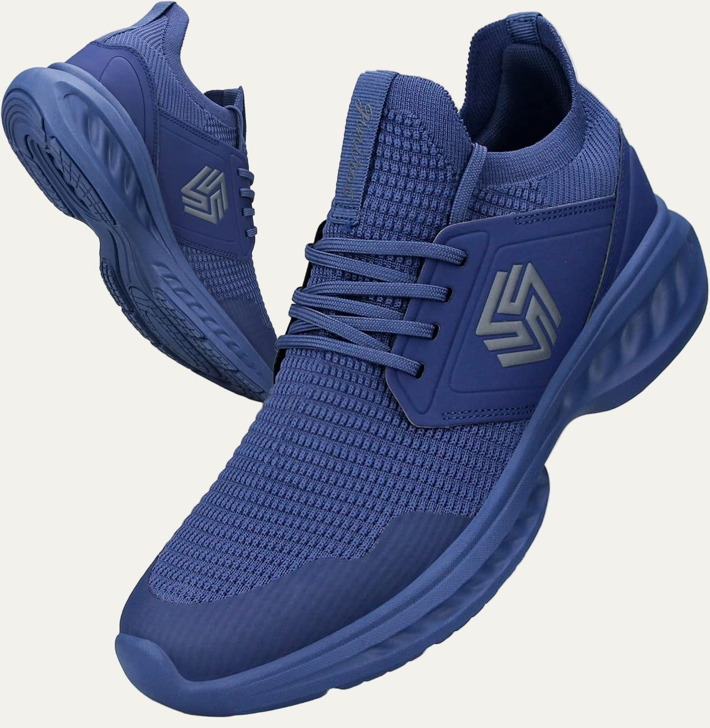 Men's Breathable Mesh Athletic Sneaker with Padded Insole