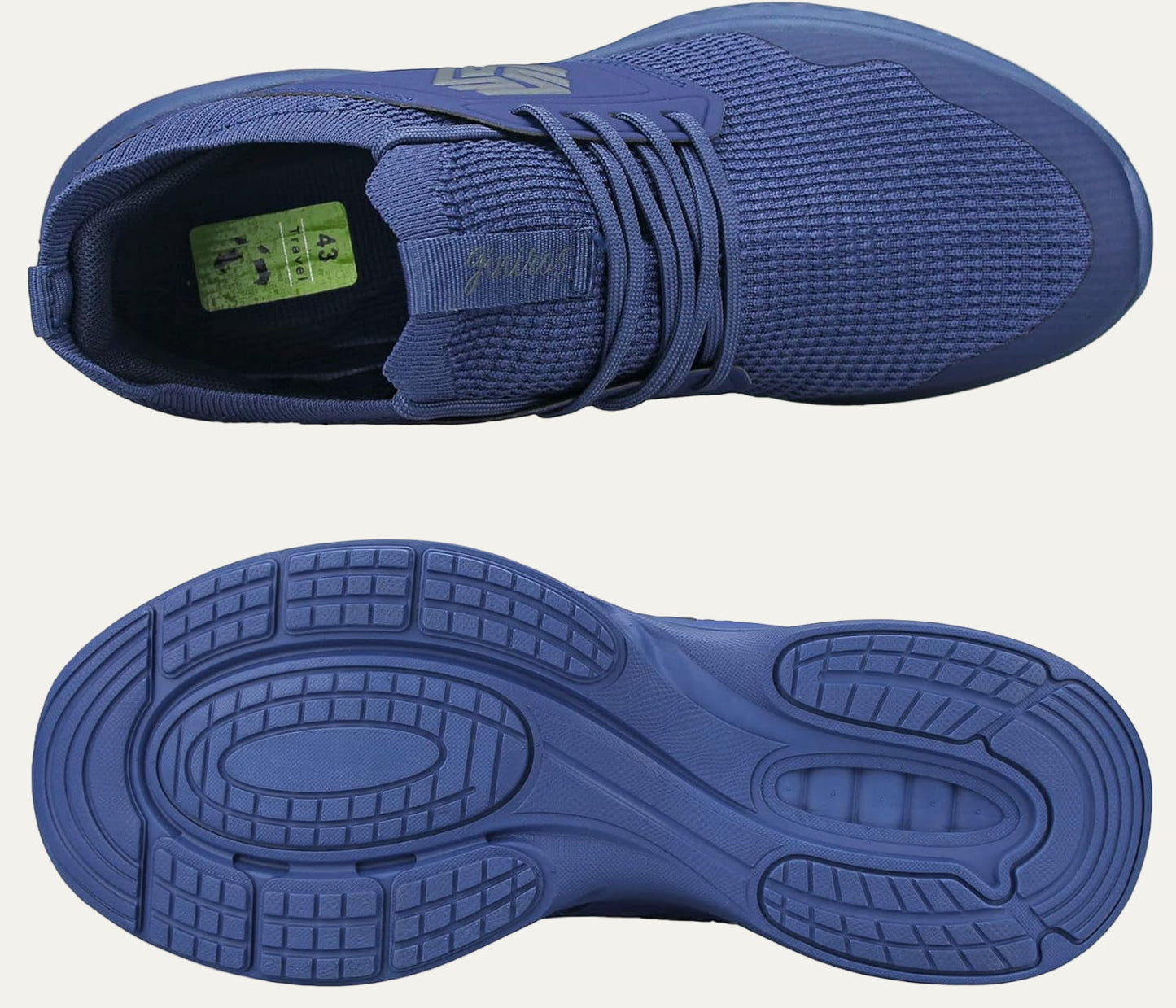 Men's Breathable Mesh Athletic Sneaker with Padded Insole