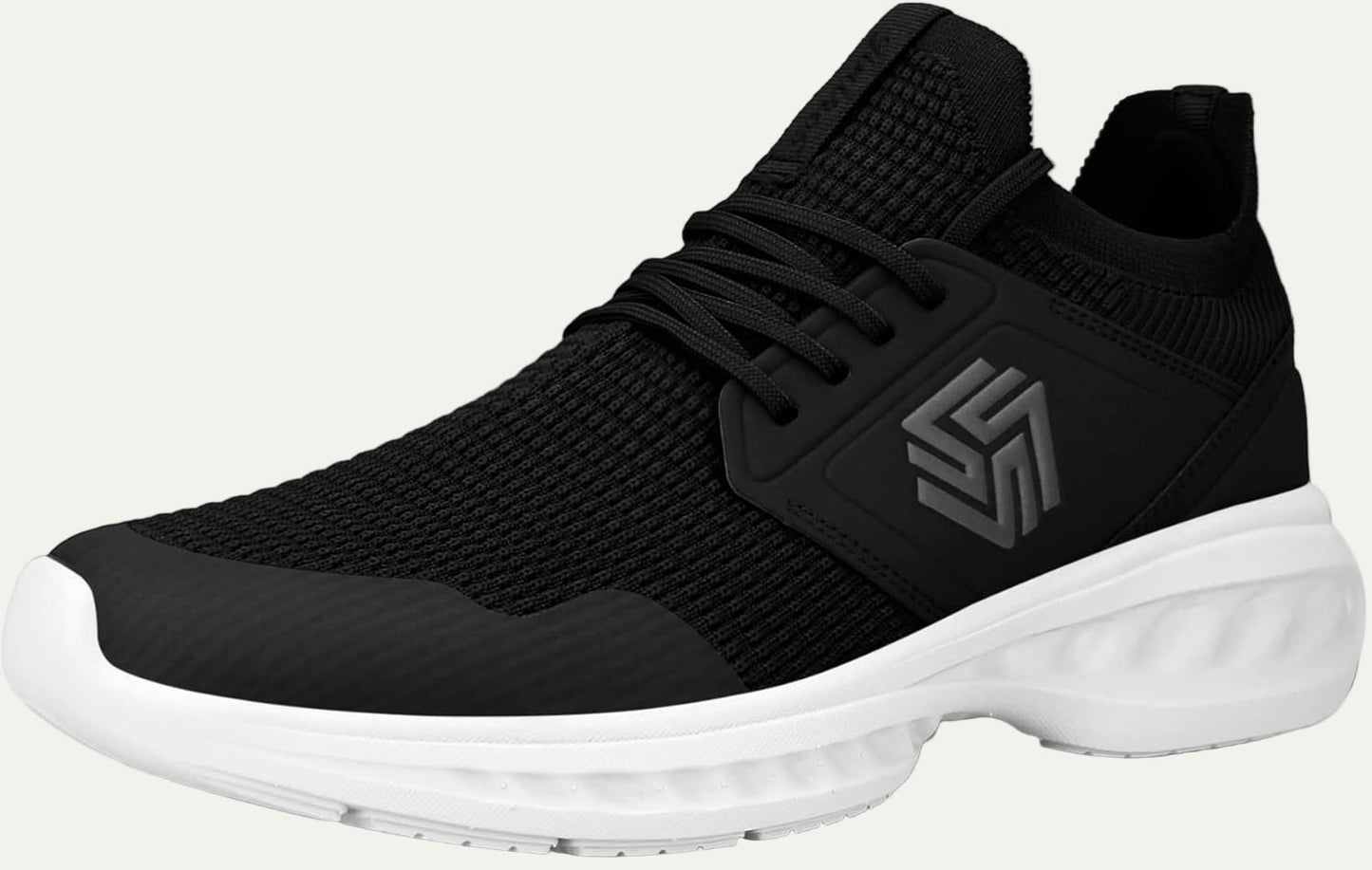 Men's Breathable Mesh Athletic Sneaker with Padded Insole