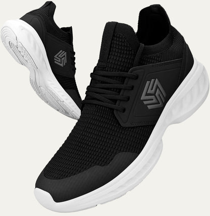 Men's Breathable Mesh Athletic Sneaker with Padded Insole