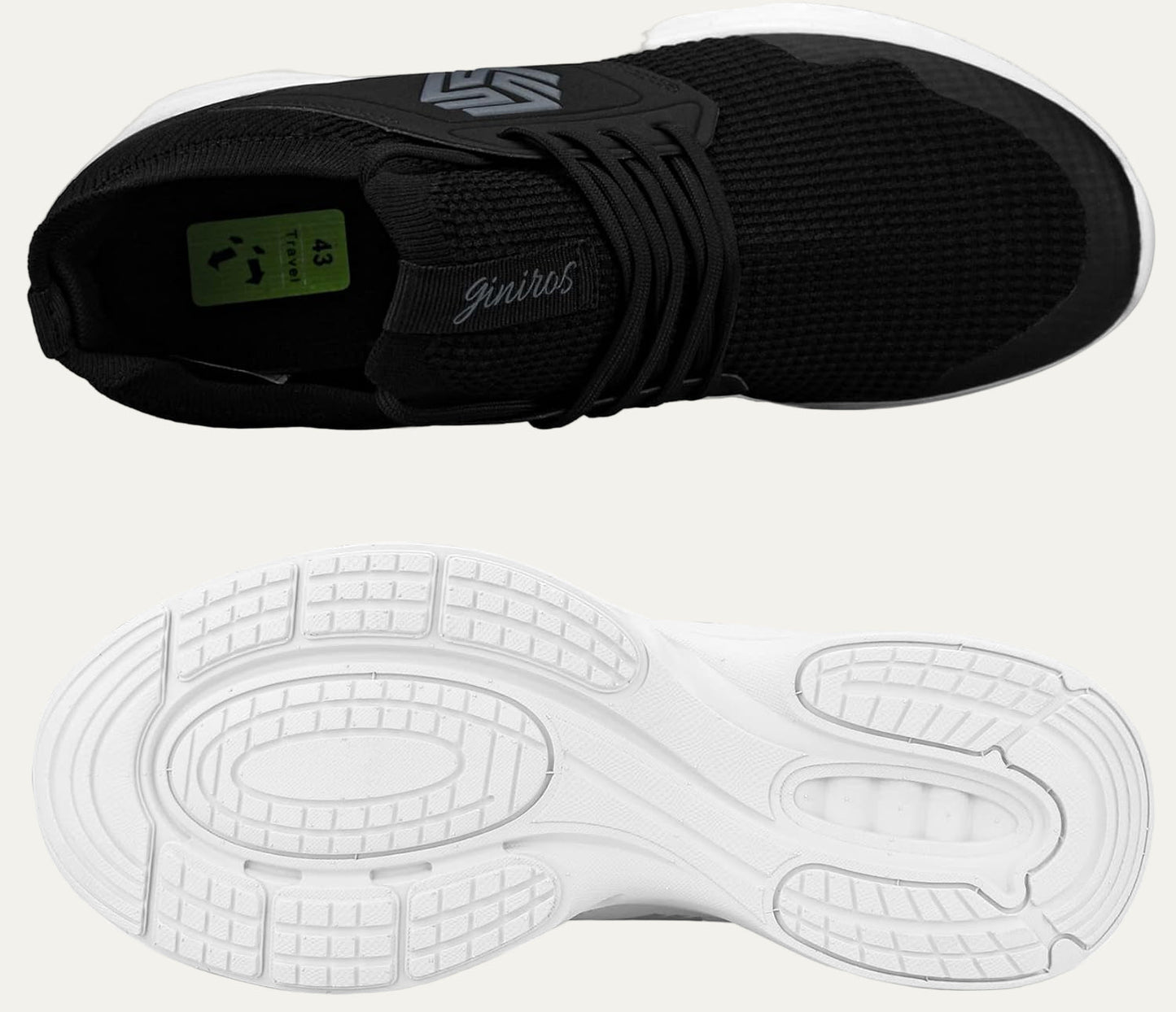 Men's Breathable Mesh Athletic Sneaker with Padded Insole