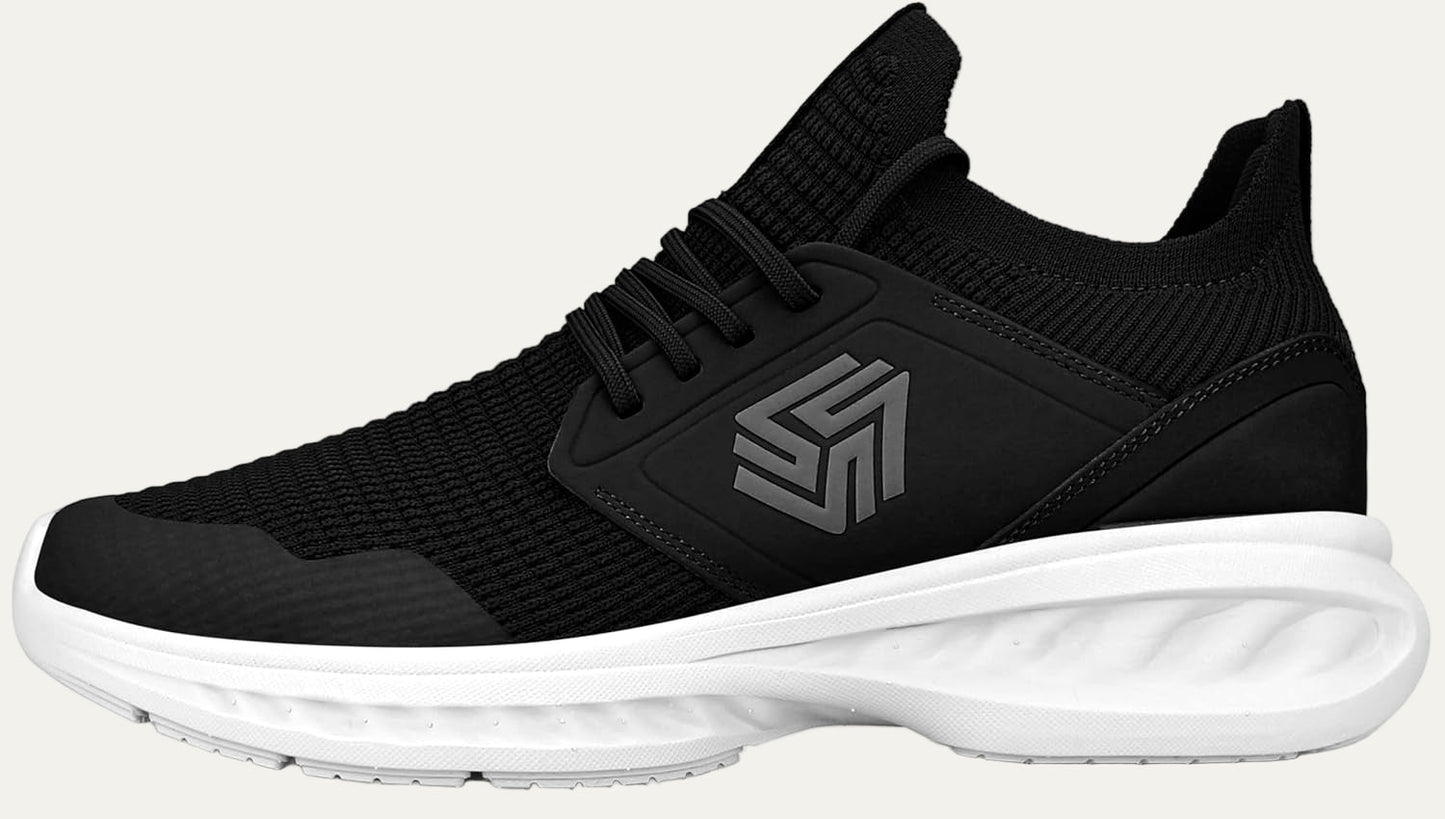 Men's Breathable Mesh Athletic Sneaker with Padded Insole