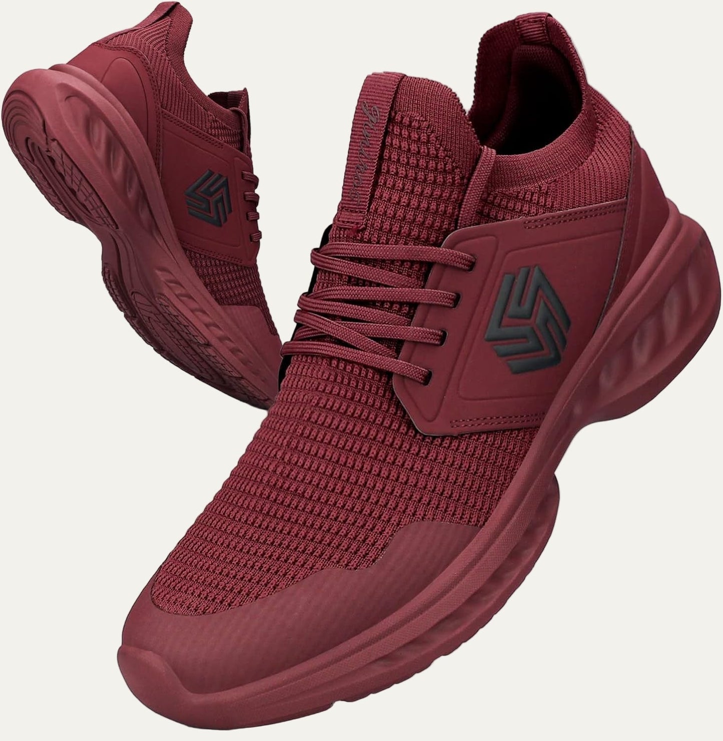 Men's Breathable Mesh Athletic Sneaker with Padded Insole