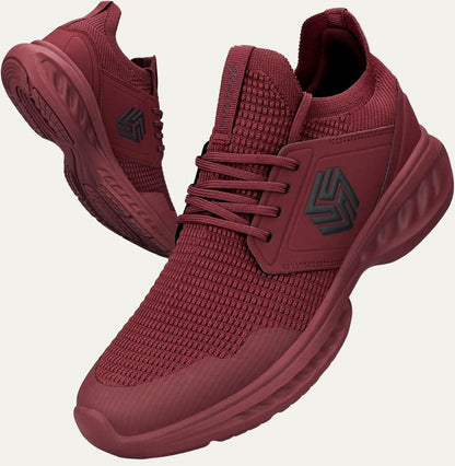 Men's Breathable Mesh Athletic Sneaker with Padded Insole